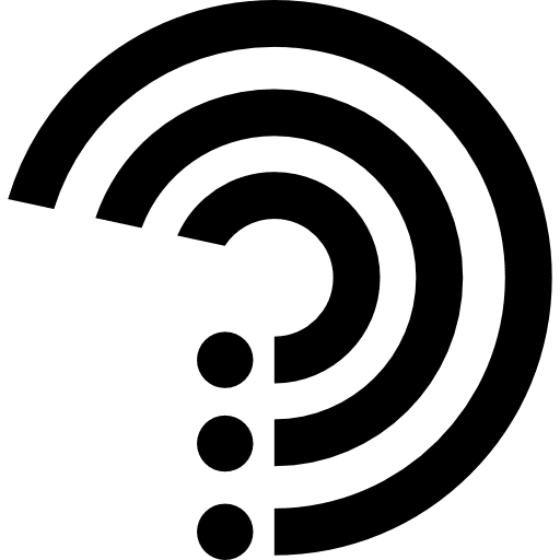 Radar sweep dots chart graphic icon Radar sweep dots chart graphic icon