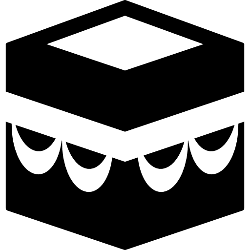 Kaaba mecca religion muslim holy icon