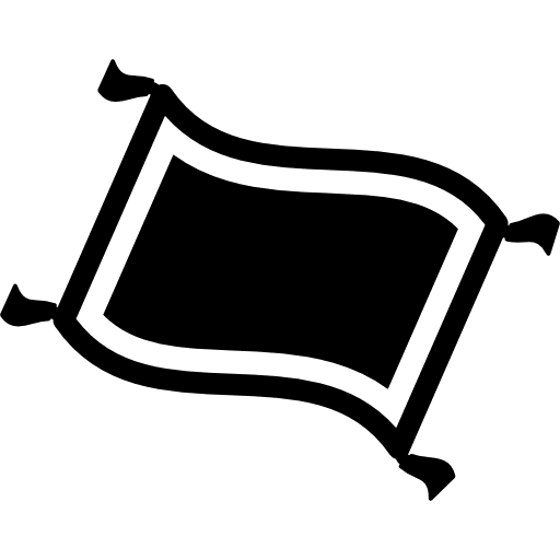 Magic carpet muslim magician desert icon Magic carpet muslim magician desert icon