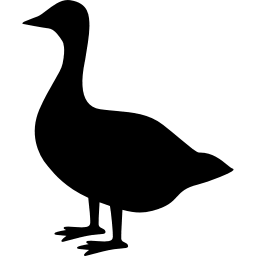 Goose animals farm bird icon Goose animals farm bird icon