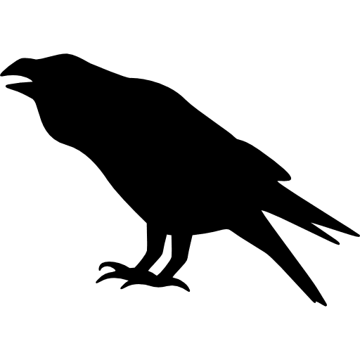 Raven crow animals raven icon Raven crow animals raven icon