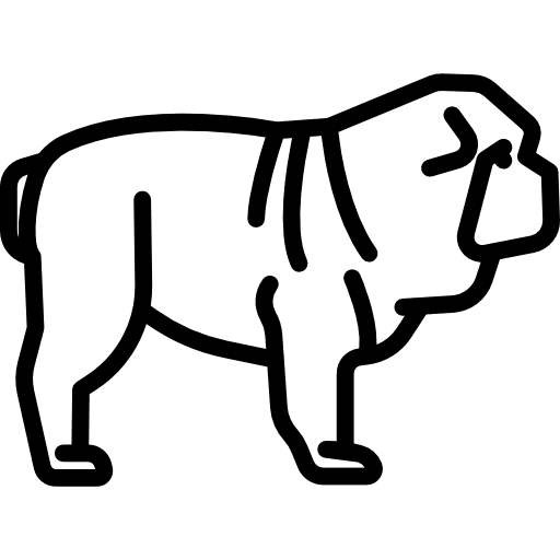 Shar pei dog animals animal icon
