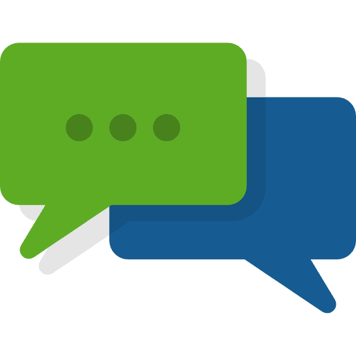 Chat communications conversation communication icon