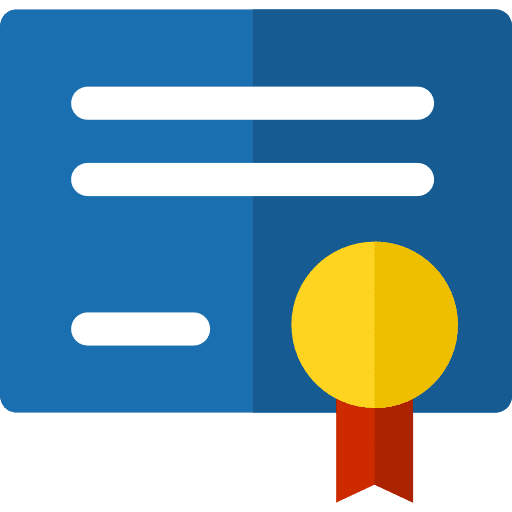 Diploma education contract diploma icon