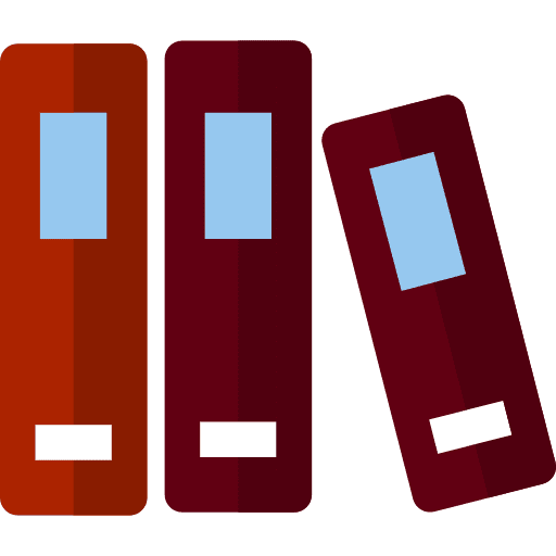 Archive business files and folders file folder icon