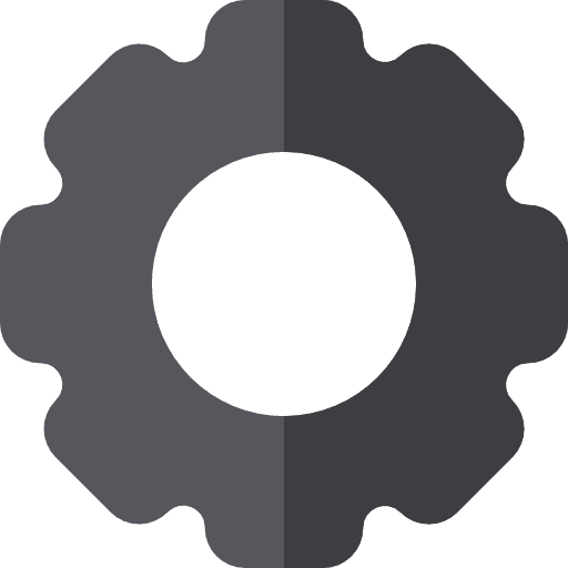 Settings cogwheel gear construction and tools icon