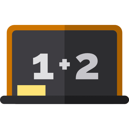 Blackboard eraser education class icon