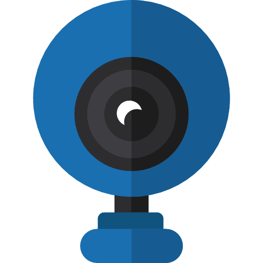 Webcam electronics technology cam icon