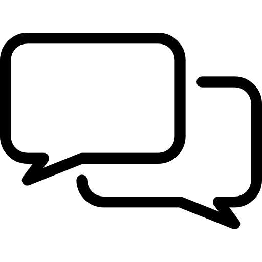 Chat chat conversation communications icon