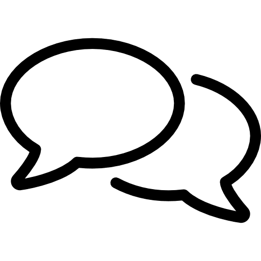 Chat chat multimedia communication icon