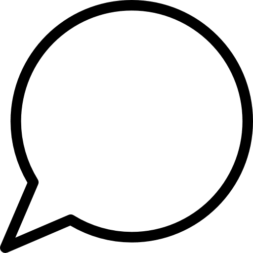 Chat conversation multimedia communication icon