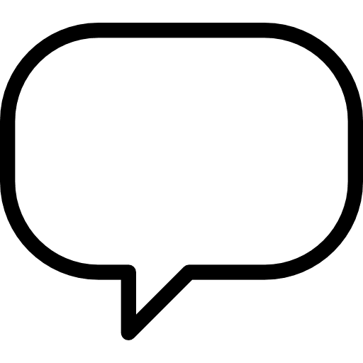 Chat speech bubble communication chat icon