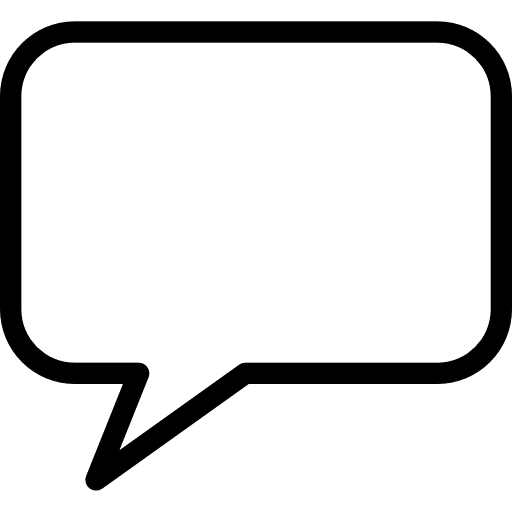 Chat speech bubble communication conversation icon