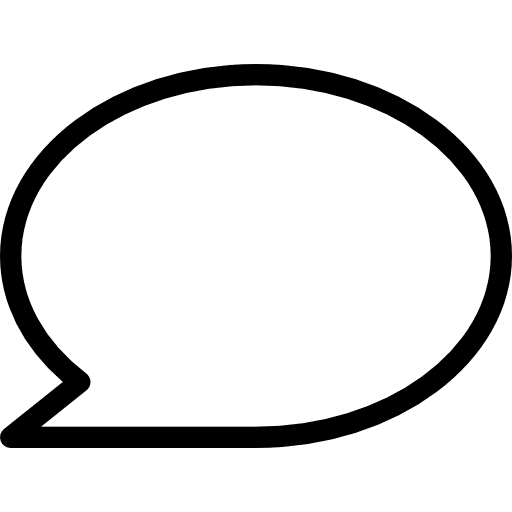 Chat speech bubble conversation communication icon