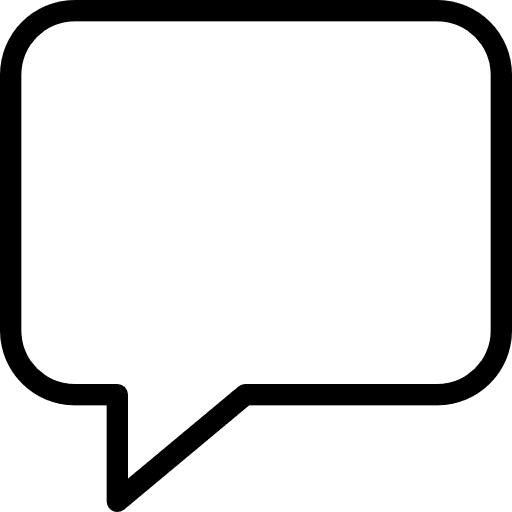 Chat speech bubble multimedia chat icon