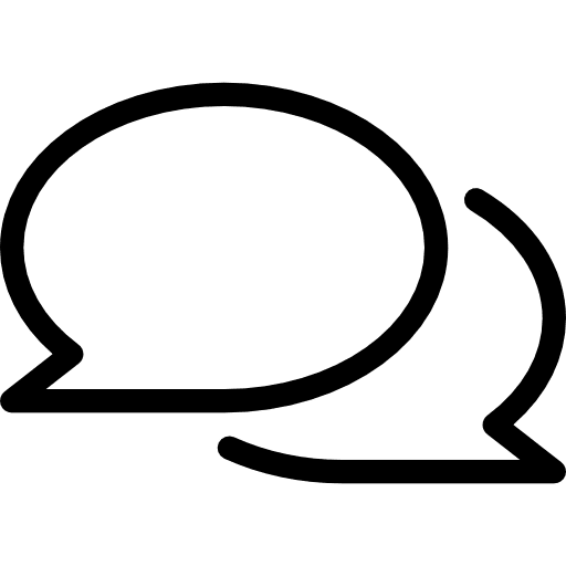 Chat communications communication speech bubble icon