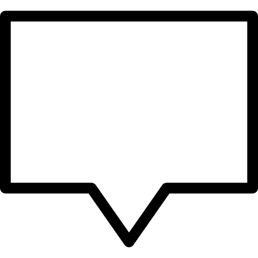 Chat speech bubble conversation multimedia icon