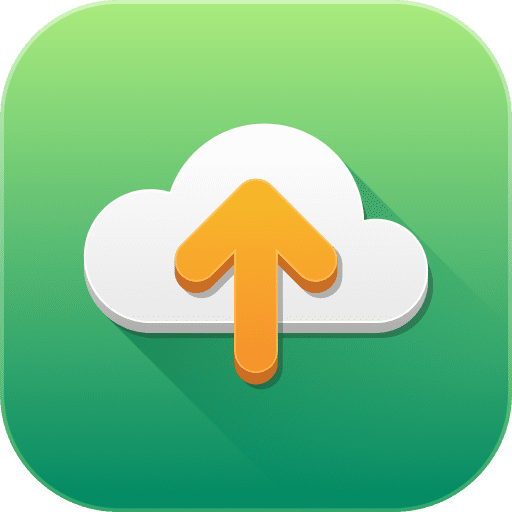 Upload north multimedia direction icon Upload north multimedia direction icon