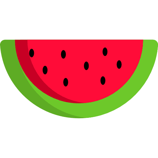 Watermelon food and restaurant food diet icon