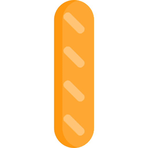 Bread breads baguette bread icon