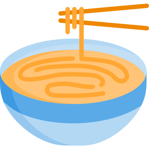 Noodle noodles food and restaurant chinese icon