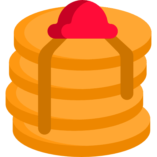Pancake baker dessert pancakes icon