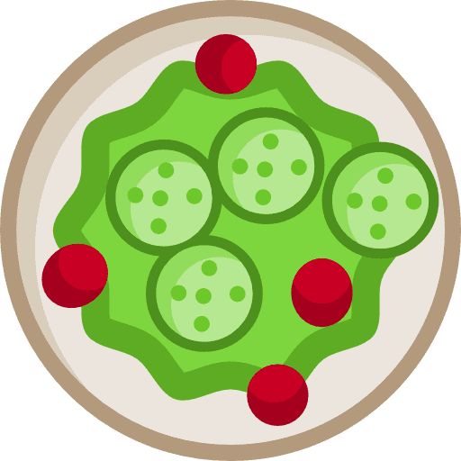 Salad food salad vegetarian icon
