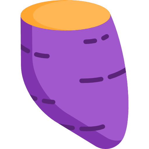 Sweet potato sweet sweet potato vegetable icon