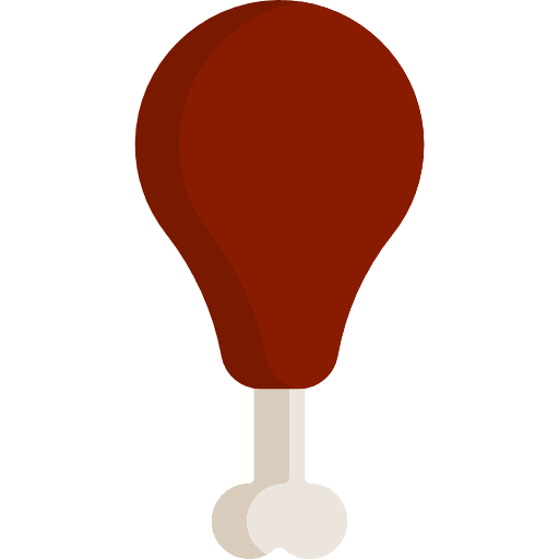 Chicken leg turkey leg turkey chicken leg icon