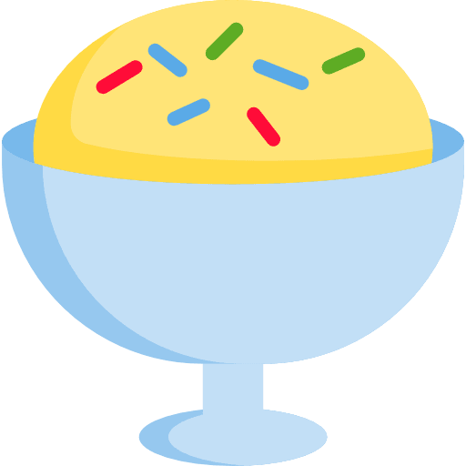 Ice cream food and restaurant sweet ice cream icon