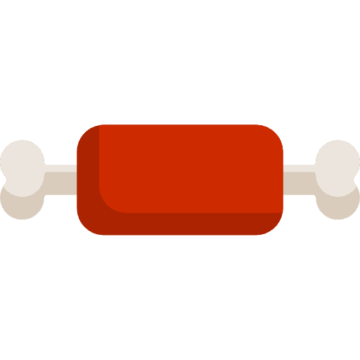 Rib bbq rib food and restaurant icon