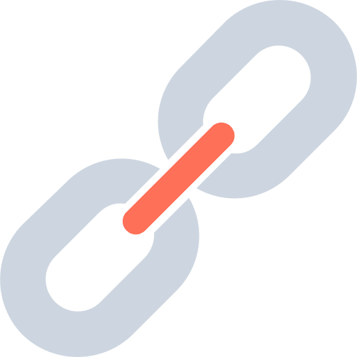 Link internet linked chains icon