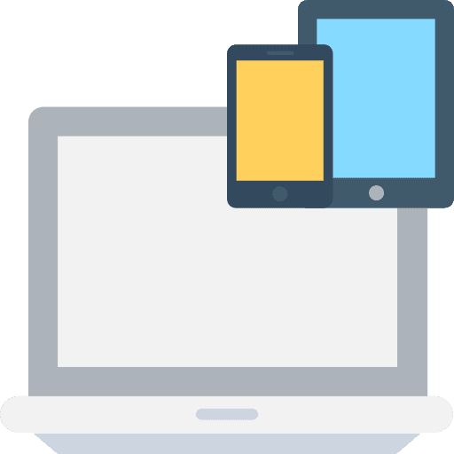 Responsive mobile phone edit tools screen icon