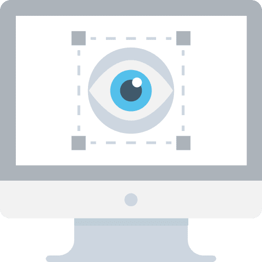 Monitor screen tv television icon