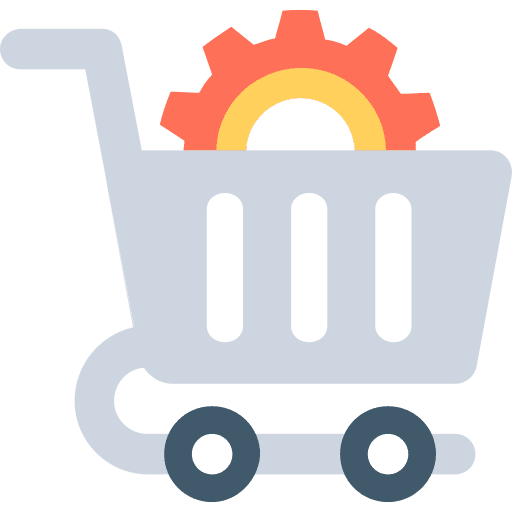 Shopping cart shopping cart supermarket online store icon