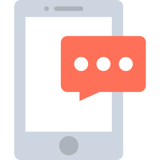 Smartphone communications mobile phone technology icon