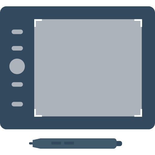 Graphic tablet graphic tool edit tools touch screen icon