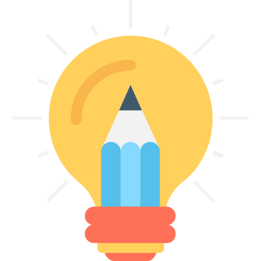 Idea technology electricity invention icon