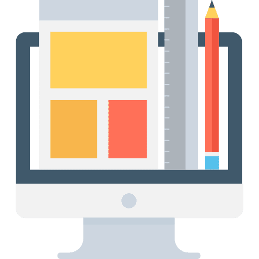 Monitor technology computer screen icon