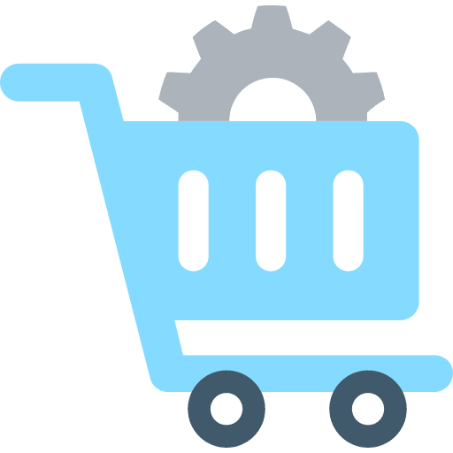 Shopping cart online shop shopping cart shopping store icon