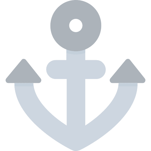 Anchor navy tattoo sailing icon