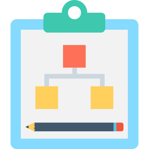Clipboard checking tasks verification icon