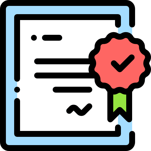 Certificate certificate contract diploma icon