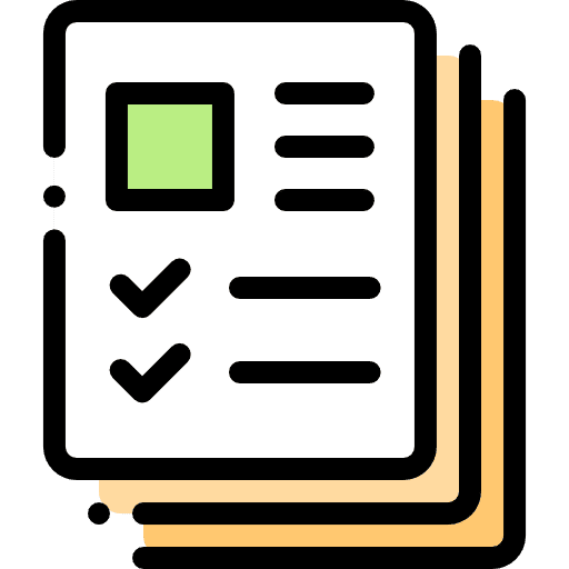 Profiles interface portfolio professions and jobs icon