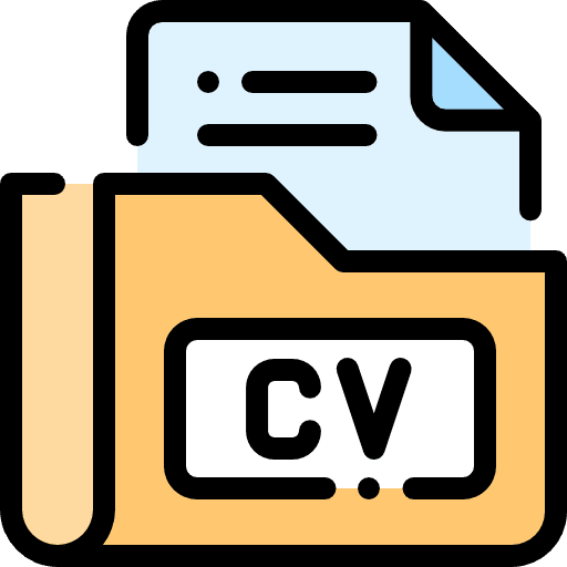 Curriculum resume curriculum files and folders icon