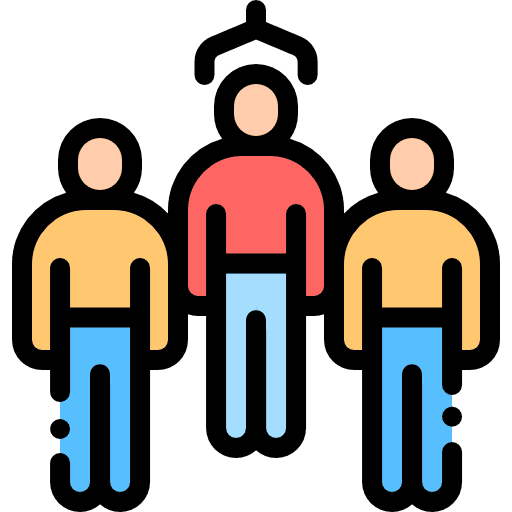 Selection process loupe recruitment recruits icon