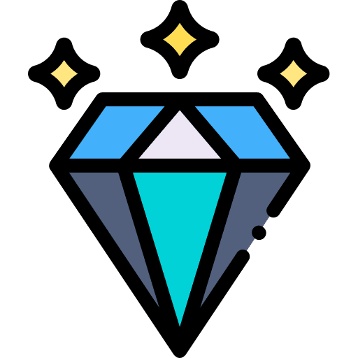 Diamond gaming videogame wealth icon