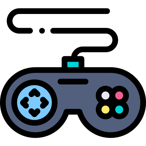 Game controller technology game controller electronics icon Game controller technology game controller electronics icon