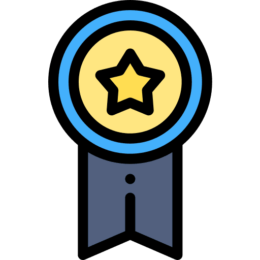 Insignia reward sports and competition badge icon Insignia reward sports and competition badge icon