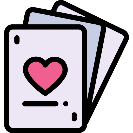 Cards entertainment hobbies leisure icon Cards entertainment hobbies leisure icon